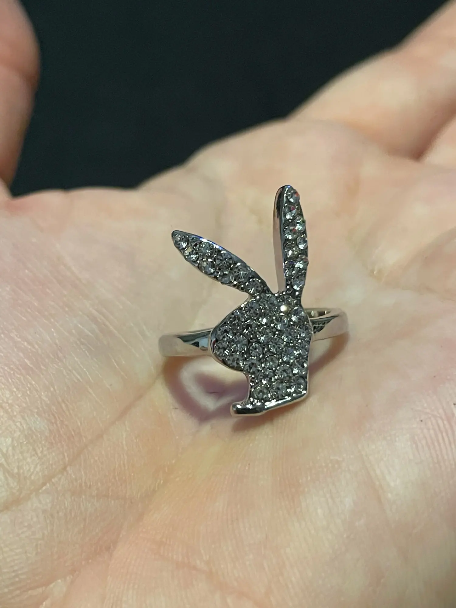 Bunny Bling Adjustable Ring photo review