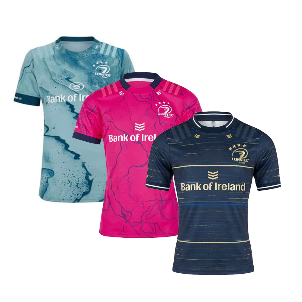 Cuota seguro Kilómetros Leinster Camiseta de Rugby para hombre, ropa deportiva, color rosa, para  casa y fuera, S 5XL, 2021/22|Camisetas de rugby| - AliExpress