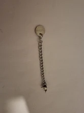 10 unids/lote de cadena de cola de extensión extendida de acero inoxidable, cierres de langosta, conector, accesorios para fabricación de joyas DIY, pulsera, collar