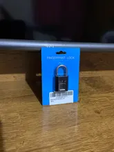 Mini cerradura biométrica inteligente para puerta, candado de puerta recargable con huella dactilar, candado inteligente sin llave USB, desbloqueo rápido