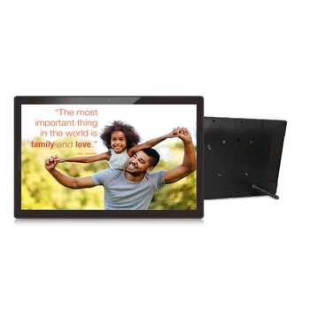 

15.6 inch widescreen digital frame-LCD monitor ideal for digital signage display-1920*1080 FHD screen, USB, SD card slot, HDMI