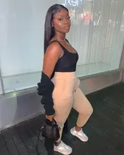 Nabeauty-Peluca de cabello humano con encaje frontal en T para mujeres negras, postizo de encaje transparente con reflejos marrón, nudos blanqueados, Remy