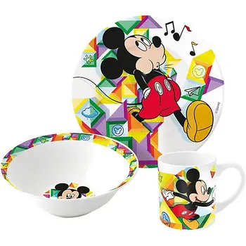 

Set of dishes Stom Mickey color flow