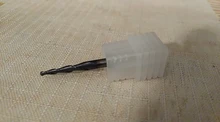 XCAN Tapered Molino de extremo 1pc R0.25/R0.5/R0.75/R1.0 3.175mm vástago de grabado de madera poco CNC Router poco de fresado