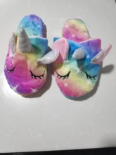Unicorn Slippers Pajama Home Shoes Animal Girls Baby Boys Kids Cartoon Casual Women Adult