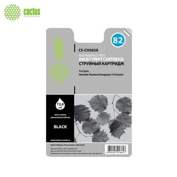 

Cartridge inkjet cactus cs-ch565a No. 82 Black (72 ml) for HP DJ 510