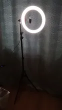 Ring-Light Tripod-Phone-Holder Photo-Studio-Lamp Led Selfie Youtoube with 26cm Clip 