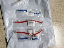 OBSEDE-pulsera de cuero tejido a mano con cuerda infinity para mujer, Color plateado, cuero de terciopelo coreano, 15 colores