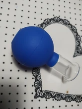 Ventosas de vacío de caucho para masaje corporal, Copas de masaje corporal anticelulitis, frasco de vacío para masaje facial, copa de terapia médica, 1 ud.