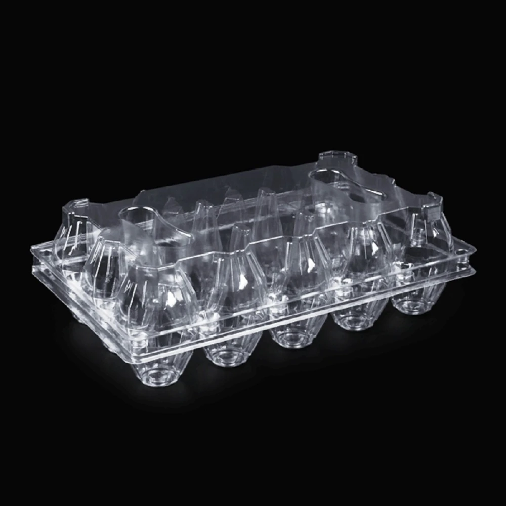 Bandeja para huevos, soporte de cartón de plástico transparente almacenamiento de huevos de pollo, Uds. Embalaje de plástico para huevos de gallina|Botellas, tarros y - AliExpress