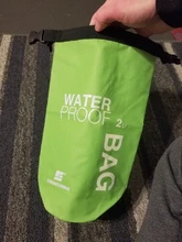 Caja impermeable 2L Camping senderismo de PVC bolsa de agua impermeable bolsa de viaje al aire libre Rafting ultraligero bolsa bolsas secas de Camping