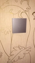 Switch Crystal Glass-Panel Wall-Light Touch-Screen Standard-Touch-Switch Minitiger 1-Gang