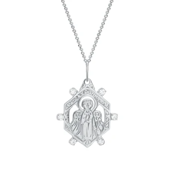 

Silver Pendant with cubic zirconia sunlight sample 925