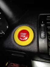 Cubierta de reemplazo de botón de motor de parada de arranque, para BMW X1, X5, E70, X6, E71, Z4, E89, 3, 5 Series, E90, E91, E60, Kit de interruptor de tapa embellecedora de anillo