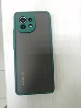 Funda trasera mate para Xiaomi Mi 11 Mi11 Lite, carcasa suave a prueba de golpes para teléfono Xiaomi 11 Lite