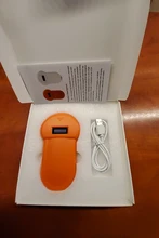 Lector de identificación para mascotas, escáner Digital de Chip para animales, Microchip recargable por USB, Aplicación General de identificación portátil para perro gato