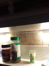 Juego completo de luces Led de cocina para debajo del armario, 220V, 110V, 10w, 20W, 30/50CM, para dormitorio y hogar