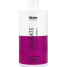 Likato, DELIKATE Шампунь-скраб от перхоти Likato 750мл