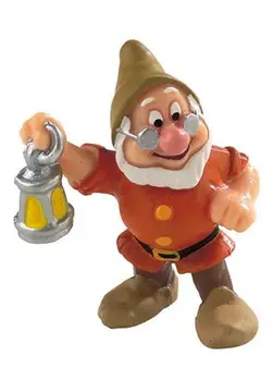 

Figure pvc 6 cm. Snow White dwarf lantern