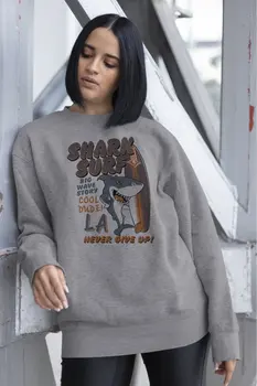 

Angemiel Wear Surf Shark Women Sweatshirts