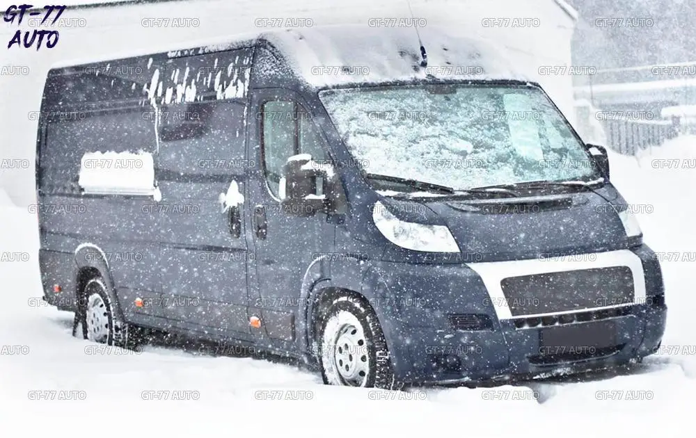 Защитная накладка воздухозаборника капота для Fiat Ducato 2006- защитный Глянец внутренний материал ABS пластик Стайлинг тюнинг