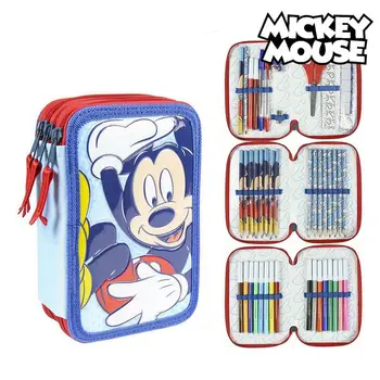 

Triple Pencil Case Giotto Mickey Mouse Blue (43 Pcs)