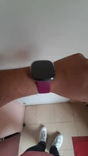 Fitbit-Correa de silicona para reloj inteligente Fitbit Versa 3, resistente al agua, para hombre y mujer