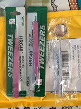 Pinzas de extensión de pestañas postizas 2 uds, pinzas profesionales Vetus, de acero inoxidable, pestañas de extensión, pinzas de maquillaje