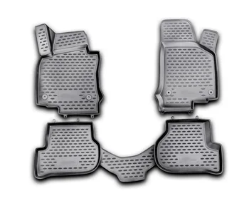 

Floor mats for Volkswagen Golf VI 04/2009- car interior protection floor from dirt guard car styling tuning decoration