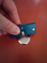 Leecnuo-Herramienta de reparación de reloj, herramienta de relojero de reparación ajustable, removedor de batería, herramientas de reparación de reloj, tornillo de apertura de dos pies