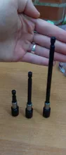 Screwdriver Extension-Bar Magnetic-Bit-Holder Adjustable Quick-Release Hex Shank 60mm 100mm