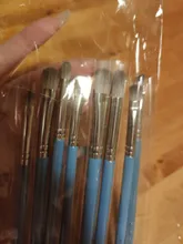 Foundation Eyeshadow Blush Synthetic-Hair-Brushes Iris-Series Beauty Mydestiny Set-Powder