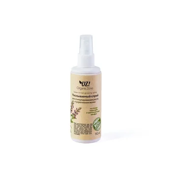 

Indelible spray conditioner to stimulate growth and strengthen hair (on Oak Bark decay and sage flower water)
