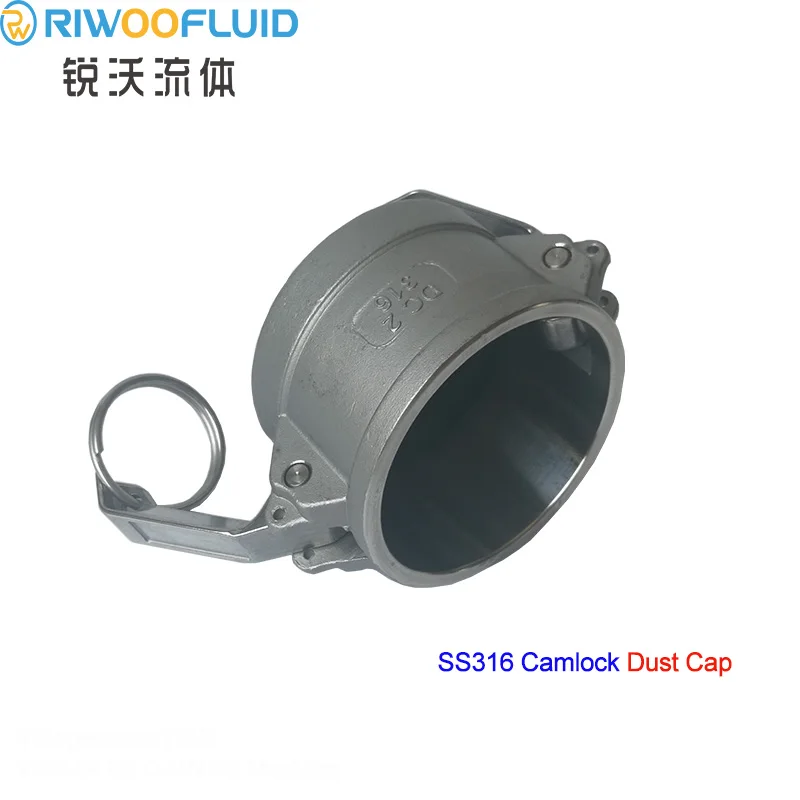 

RIWOOFLUID Casting Stainless Steel 316 Camlock Type DC Dust Cap