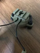 Accesorios tácticos para casco militar, soporte de auriculares rápido, Juego de adaptadores de riel de caza, soporte de suspensión de riel ajustable