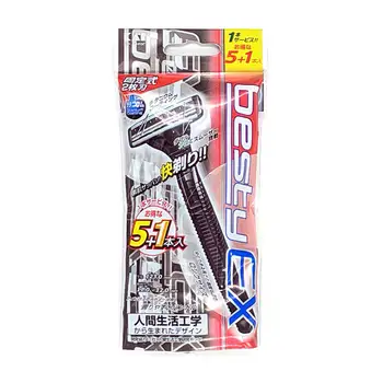 

Men's razor Kai Razor bxf-5 + 1 p (5 + 1 PCs)