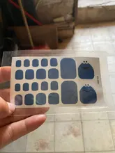 Toe-Nail-Wraps Stickers Foot-Decals Adhesive Salon Manicure Full-Cover DIY Waterproof