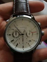 LIGE-reloj analógico con correa de cuero para hombre, nuevo accesorio de pulsera de cuarzo resistente al agua con cronógrafo, complemento Masculino deportivo de marca de lujo con esfera lunar automática