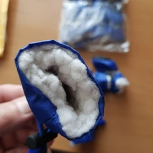 Zapatos para perros medianos y pequeños, botas impermeables de felpa antideslizantes de fondo suave, cálidas, calzado para Chihuahua, osito cachorro