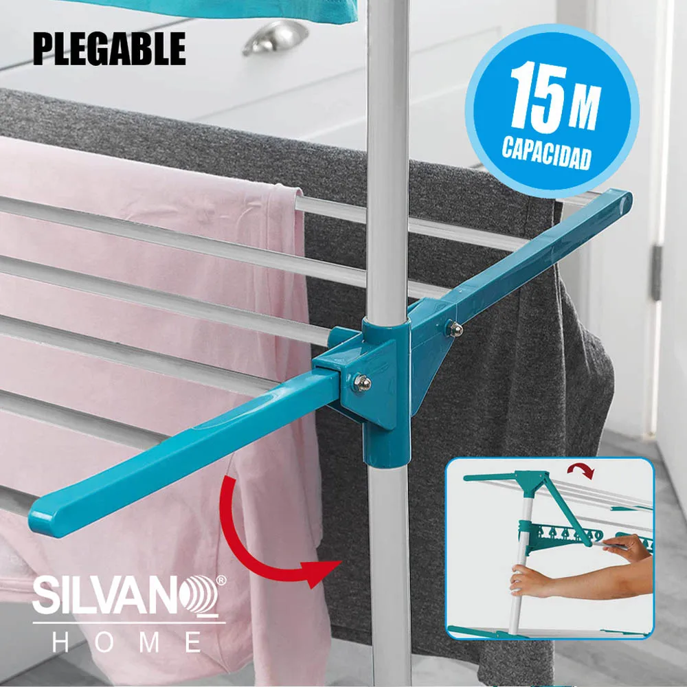 Stendibiancheria verticale, 3 livelli, taglia XXL, metallo, pieghevole,  portatile, resistente, salvaspazio, grande capacità, ruote girevoli,  accessori, interno, esterno, stendibiancheria pieghevole - AliExpress