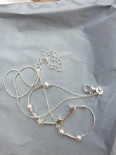 Pulsera tobillera de cadena pequeña estrella para mujer, para playa sandalia descalza, accesorios para pies, tobilleras