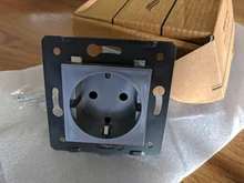 Power-Socket Module Outlet Glass-Panel Wall Safety WELAIK 220v 16a Diy-Parts EU A8EW