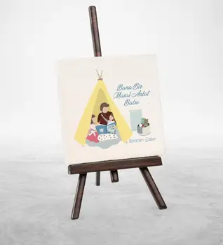 

Father's Day Themed Şovaleli Natural Stone 30-692