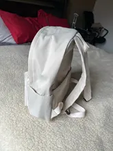 HOCODO-mochila escolar antirrobo para mujer, bolso de hombro para ordenador portátil de Color sólido para chicas adolescentes