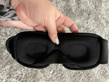 Mascarilla 3D para dormir, máscara suave acolchada para los ojos, cortina para vendar los ojos, ayuda para dormir