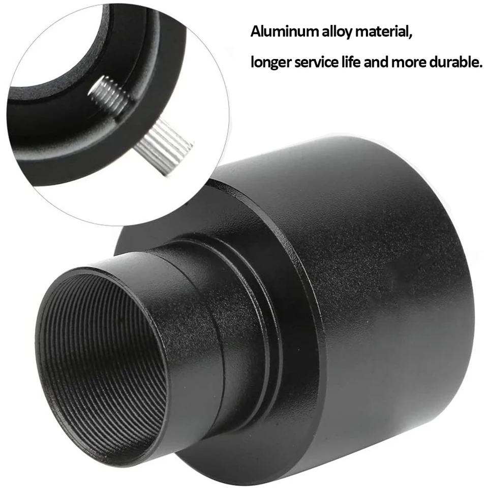 Teleskop Adapter 0,965" Auf 1,25" - Hochpräzision Metalladapter Für Astronomie