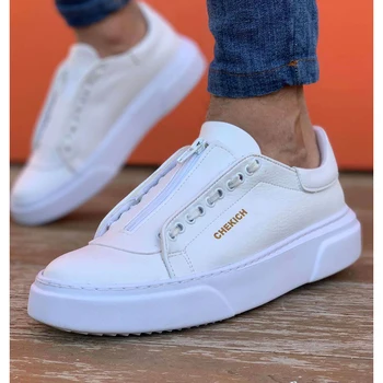 

White Color High Quality 100% Vegan Leather Men Casual Shoes. Shoe, Sneaker Shoe, Van Shoe, Air Shoe, Basket Shoe, Flip Shoe, Trainer Shoe, Chaussure, Laofer Shoe, Gel Shoe, Young Man Shoes, Chaussures de Jeunes Hommes