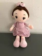 45cm Super Kawaii de peluche de felpa niñas muñeca con ropa chico chicas juguetes tranquilizadores para bebés de peluche de dibujos animados juguetes de peluche para niños juguetes de regalo