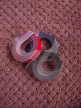 Label-Maker Tapes Ribbon Printer Dymo Uniplus Motex E101 Multicolor Compatible 1610 