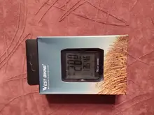 Bike Speedometer Bicycle Computer West Biking Cycling Backlight Waterproof Wireless-Stopwatch